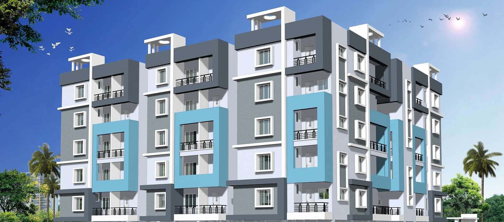 3 BHK Apartments Flats for Sale in Vizag